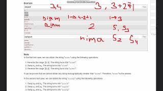 Famous B. Swap and Reverse | Harbour.Space Scholarship | Codeforces (Div. 1+Div. 2) | Full solution Net Worth