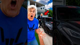 Joe Biden steals Jay Leno's Corvette ZR1X