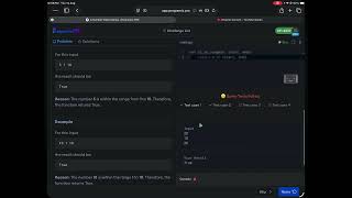 Celebrity 🎥 DSA the Python Way —Ep. 53: Is Number Within Range Profile