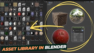 Creating Asset Libraries in Blender (4.4)