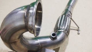 Downpipe Install on MK7 Golf R
