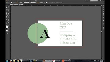 Setting up a Business Card with Bleed in Adobe Illustrator