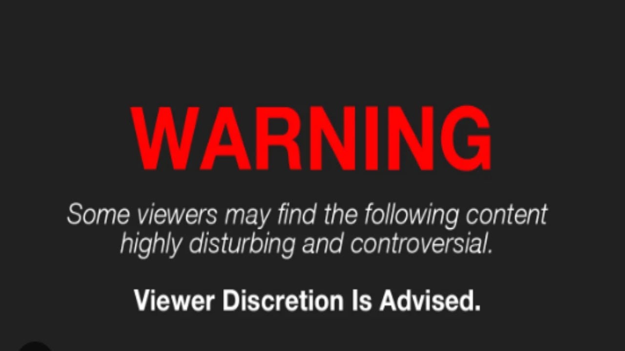 WARNING YOU MAY FIND THIS CLIP DISTURBING.... YouTube