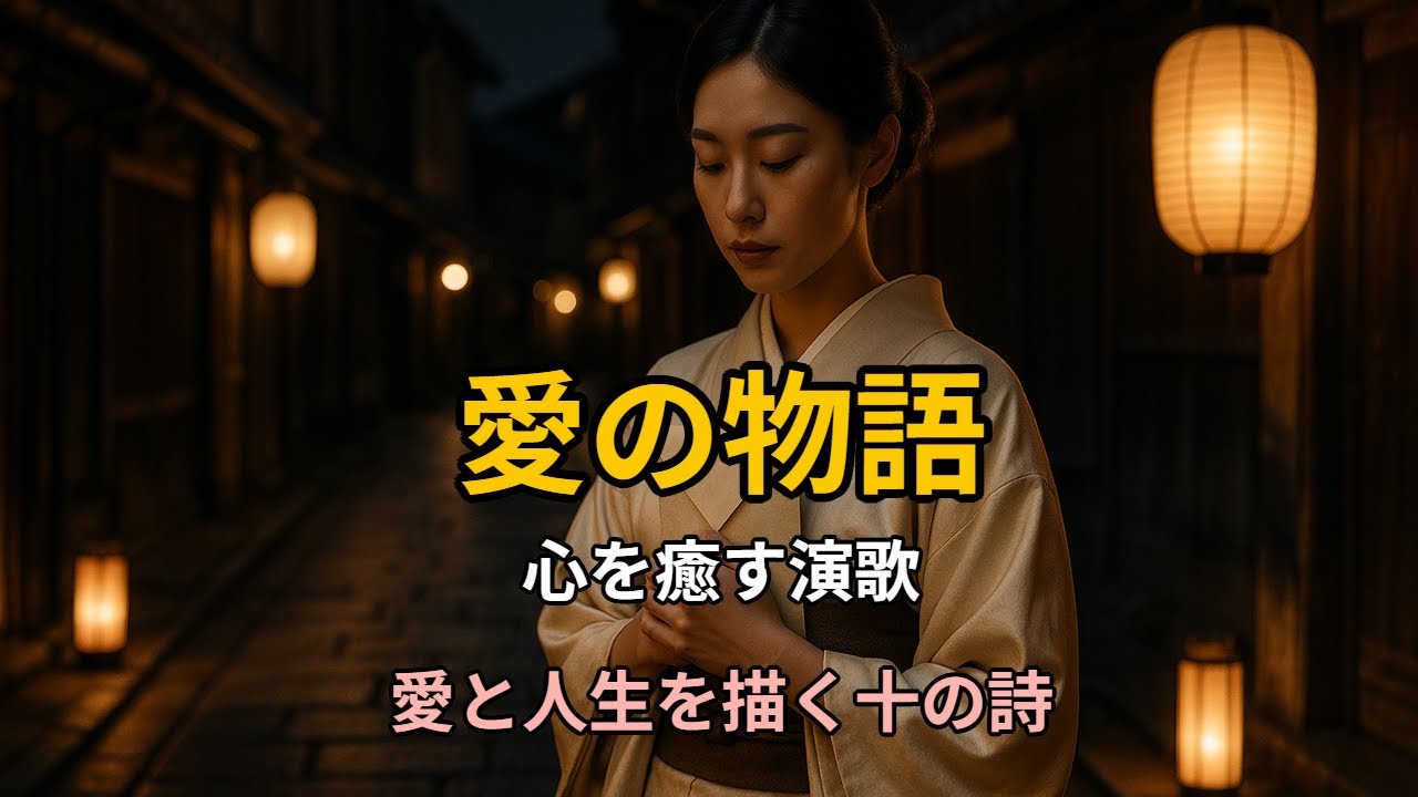 愛の物語 – 心を癒す演歌｜愛と人生を描く十の詩