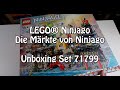 Unboxing LEGO Märkte von Ninjago (Set 71799 - Review Teil 1)