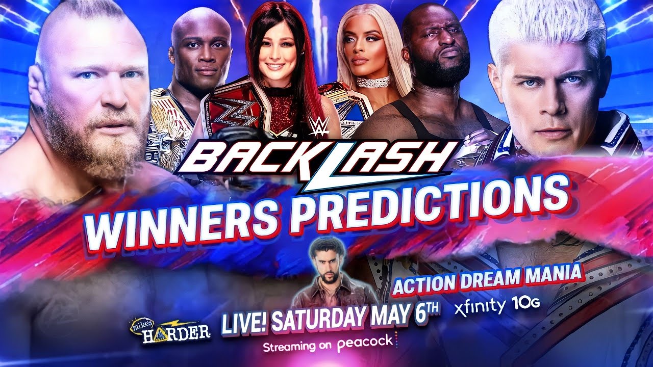 WWE Backlash 2023 Winners Predictions | Results Predictions | Action Dream Mania
