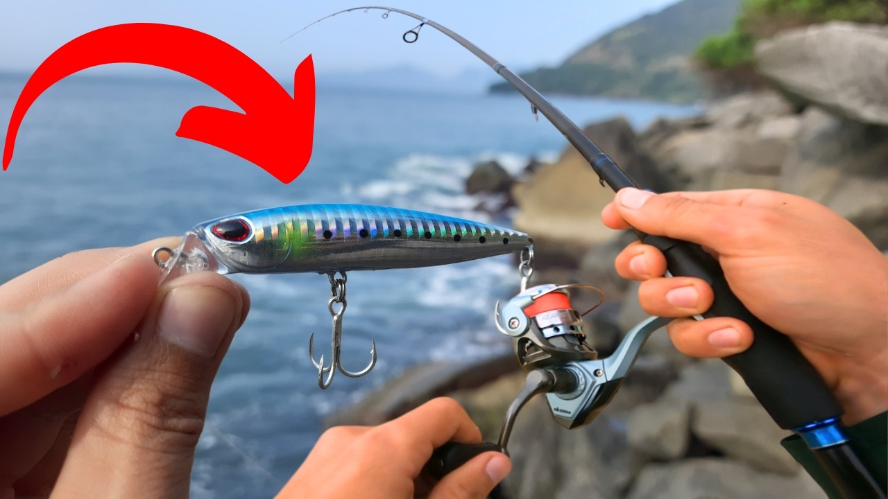 ✅UMA ISCA FENOMENAL NA PESCA DE COSTEIRA E PRAIA! VOCÊ VAI SE SURPREENDER! PEGA MUITO PEIXE!