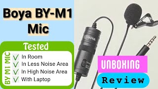 Boya M1 Mic Unboxing &amp; Review | Boya Mic Review | Most Viewed Video on Youtube #unboxing #review