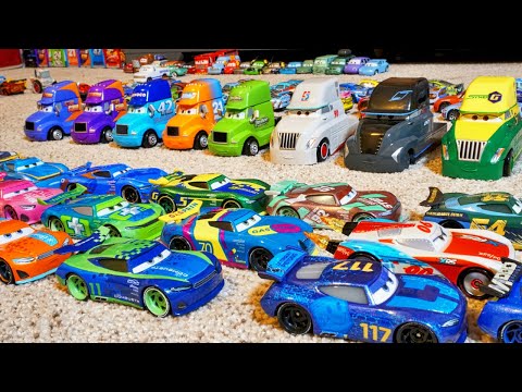 HUGE Disney Pixar Cars Collection From All 3 Movies! Race Haulers too!