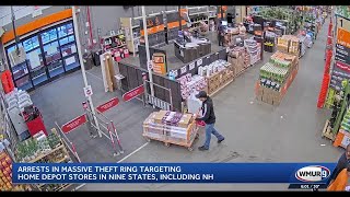 Suspects accused of stealing more than $2 million in products from Home Depot stores