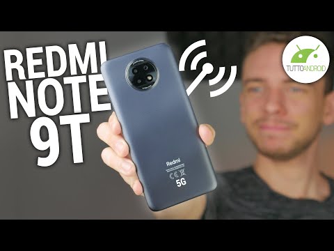 Xiaomi REDMI Note 9T: ricezione al TOP + DUAL SIM 5G sotto i 250 Euro