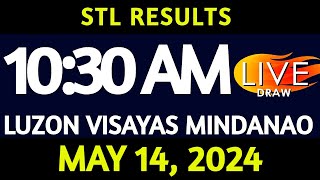 Stl Result Today 10:30 am draw May 14, 2024 Tuesday Luzon Visayas and Mindanao Area LIVE