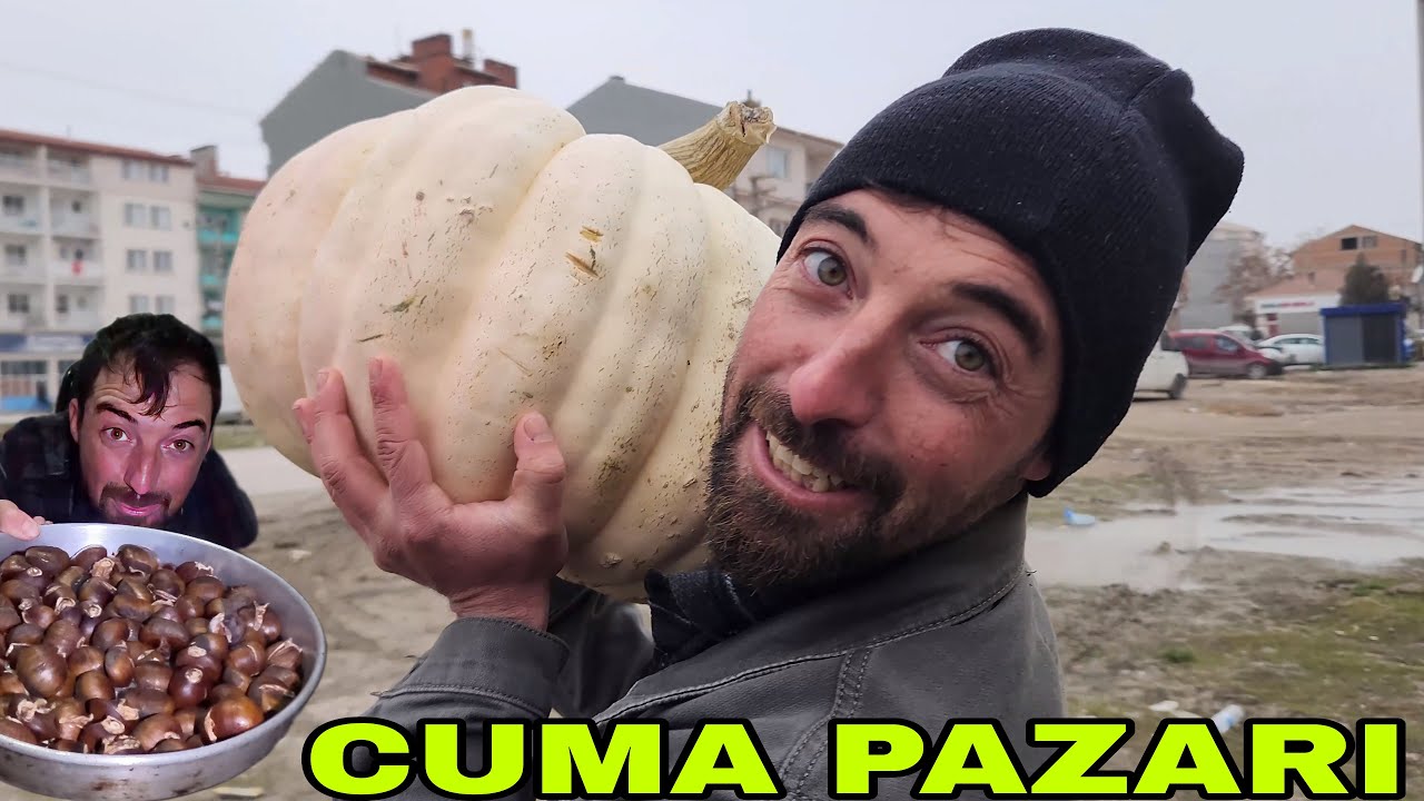 KÖYDE HAFTALIK PAZAR ALIŞVERİŞİ~CUMA PAZARI~NİNEME HEDİYELER~HAMSİ SEVDASI