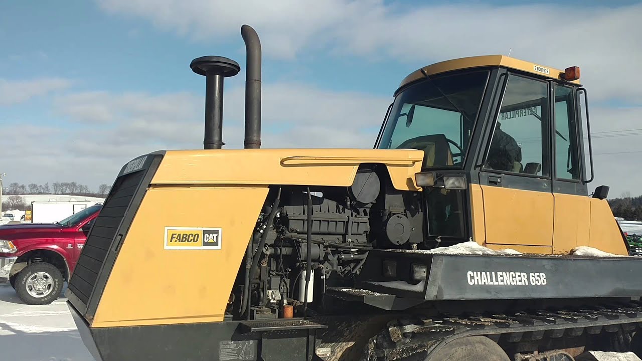 Hillsboro Equipment CAT Challenger 65B YouTube
