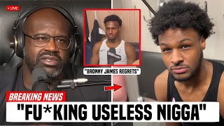 Shaq CALLS OUT Bronny James For Disrespecting NBA Legends!