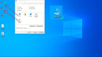 This Pc/My computer Desktop Icons missing? Add windows 10 desktop icon shortcuts @wwTech
