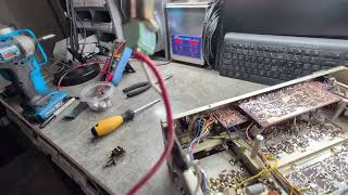 Sansui 5000A gets a Re-lamp and Service