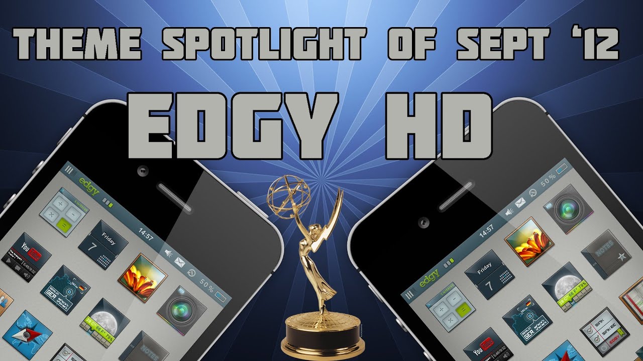 THEME SPOTLIGHT OF SEPTEMBER 2012 - edgy HD by @sriozzz