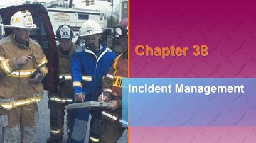 EMT Ch 38 Incident Command System