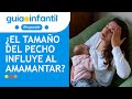 ¿Se puede amamantar con el pecho pequeño? 🤱 ¿Y con el pezón invertido o plano? 👶 Lactancia materna