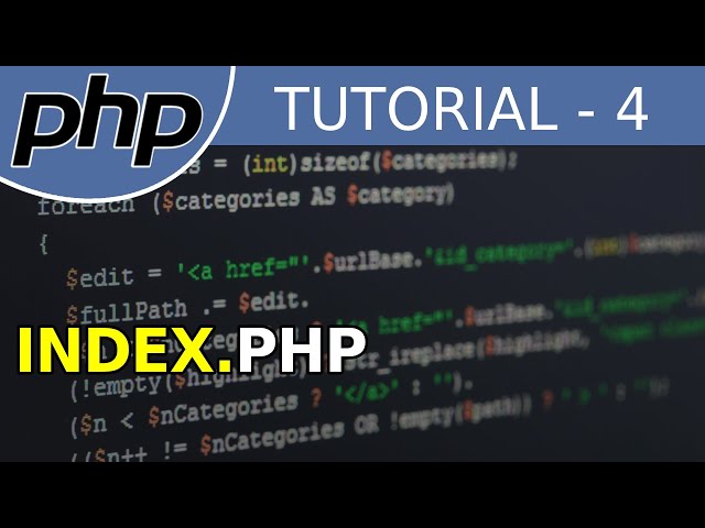 index.php and Case Sensitive - #4 PHP Tutorial For Beginners With Examples class=