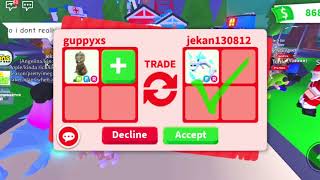 What is given in the Adopt Mi for the NFR Skele Rex. Trades in Adopt Mi.