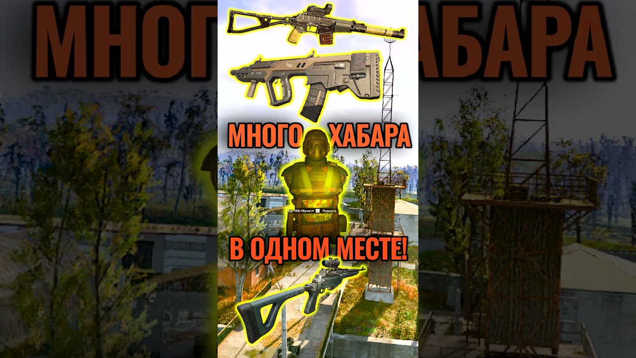 Лучшее Место в Сталкер 2 по Снаряге и Хабару (Армейские Склады) #Shorts