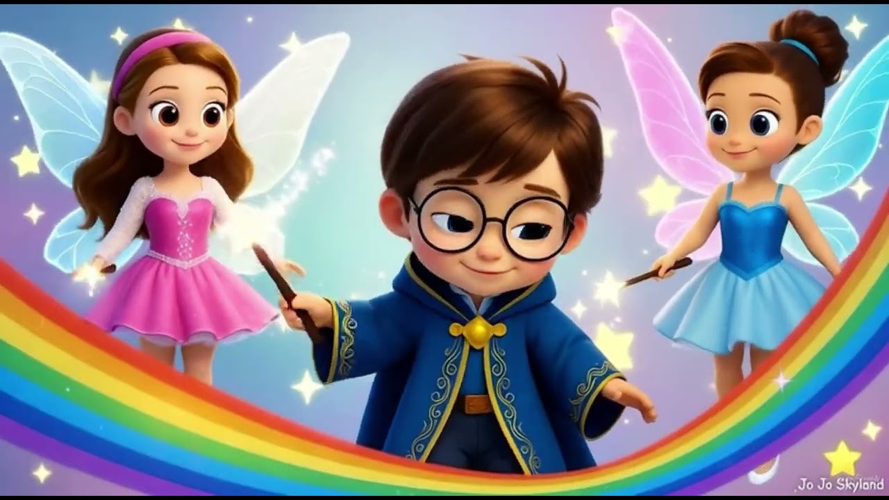 Color Wand Song ✨ | Magical Color Song for Kids | Fun Learning Nursery Rhyme