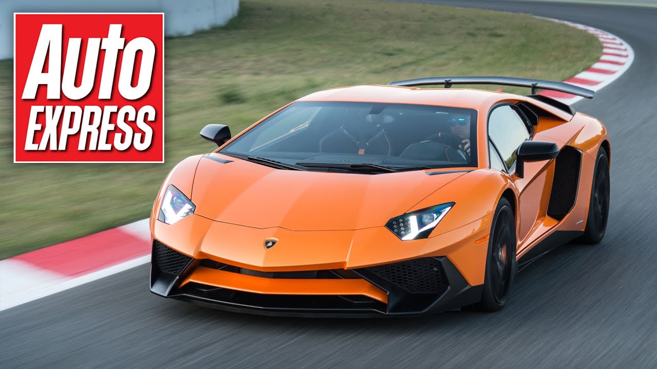 Video till Auto Express kör Lamborghini Aventador SuperVeloce