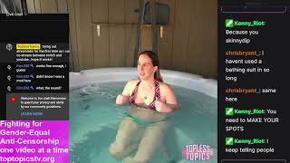 Topless Topics Hot Tub Bikini Banned On Patreon For Implied Nudity 