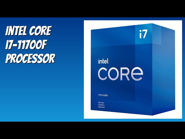 REVIEW (2026): Intel Core i7-11700F Processor. Features - YouTube