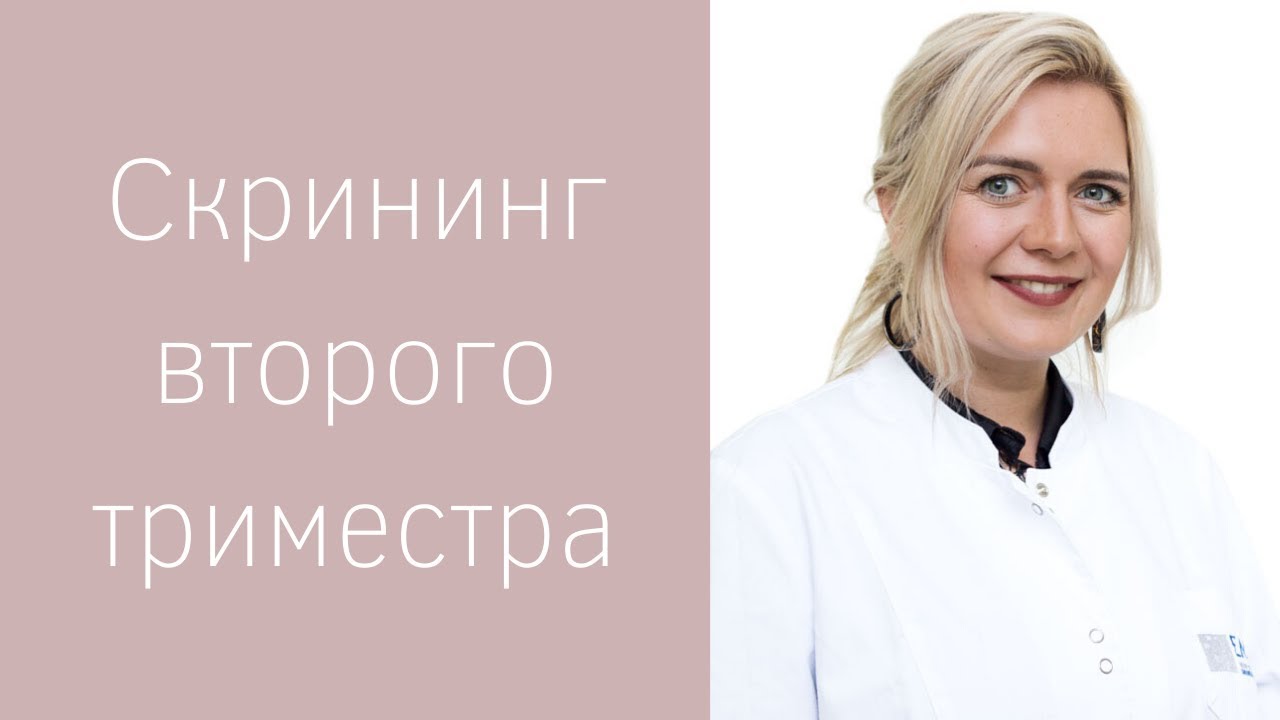 Скрининг второго триместра - YouTube
