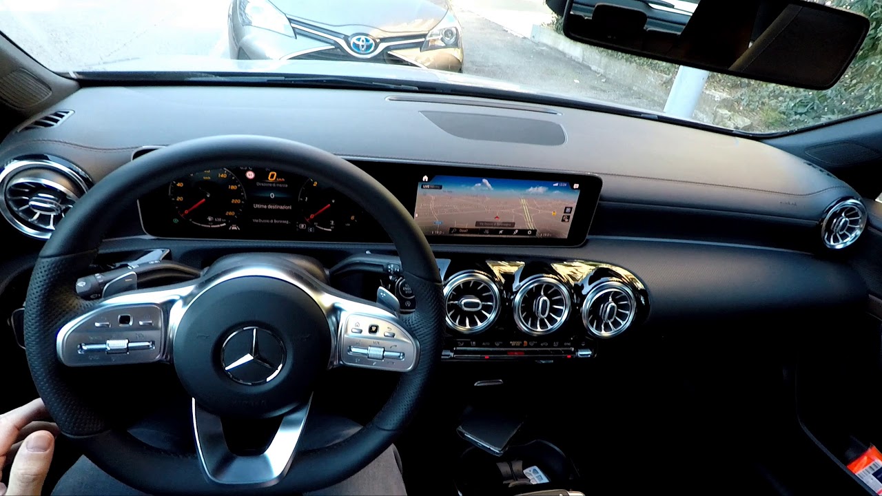 Mercedes Classe A 2018 Park Assist Test YouTube