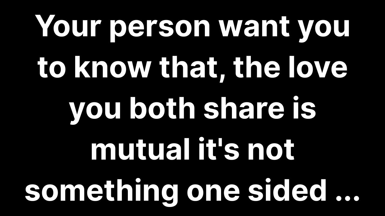 💞 They want you to know… this love isn’t one-sided, it’s deeply mutual 💫 Did you feel it too?