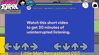 Friday Night Funkin Little Man Remastered  Little Man Two Ost 2nd Longest Fnf Song