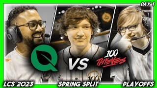THE STRIPE (LCS 2023 CoStreams | Spring Split | Playoffs: Match 1 | FLY vs ???)