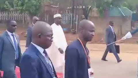 Burkina l'arrivée mouvementée de Ousmane Sonko à l'inauguration du mausolée Tomas Sankara