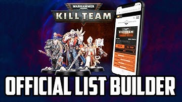 Kill Team Official List Builder Released