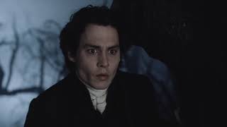 Sleepy Hollow/Best scene/Johnny Depp/Ichabod Crane/Miranda Richardson/Lady Van Tassel