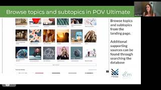 Secondary Resources: Gale in Context and Points of View Ultimate