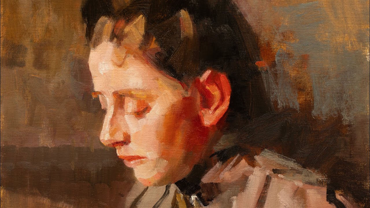 Copying an Anders Zorn Portrait