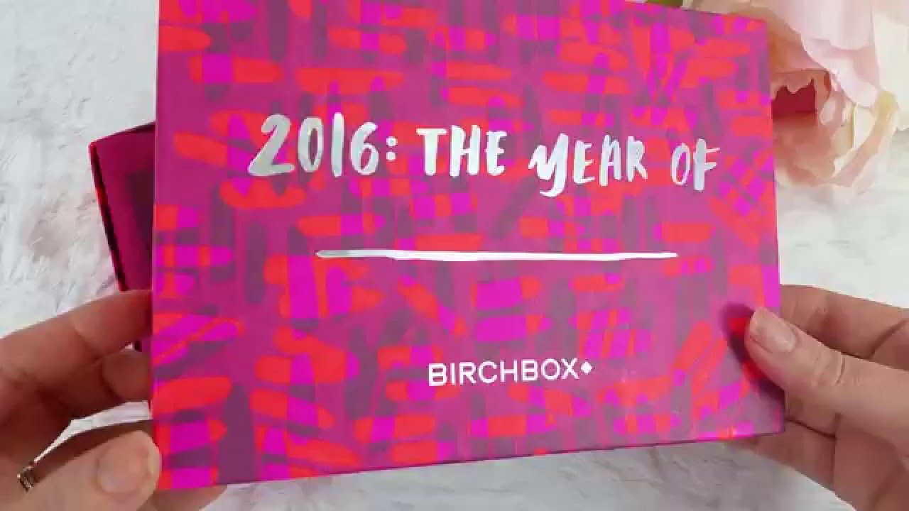 Birchbox January 2016 Unboxing and Review