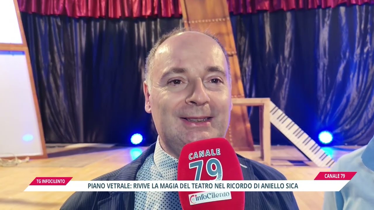 Piano Vetrale: rivive la magia del teatro nel ricordo di Aniello Sica