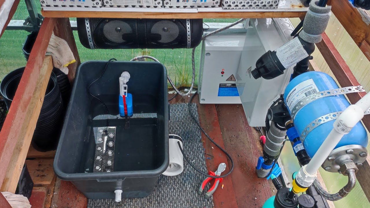 Туманная установка для большой теплицы из ультразвукового туманообразователя своими руками