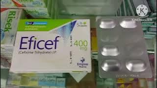 Eficef 400mg Capsule Uses in urdu| Eficef Capsule for Bacterial Infections| Cefixime 400mg | Eficef