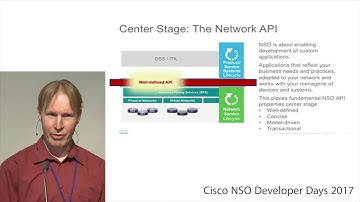 NSO Dev Days: NSO Architecture Refresh
