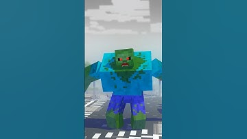 HELP Steve VS Mutant Zombie Attack - Funny Animation