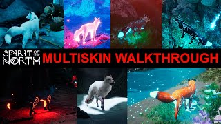 Spirit of the North  (PC) | Multiskin Walkthrough | Full game | All spirits location