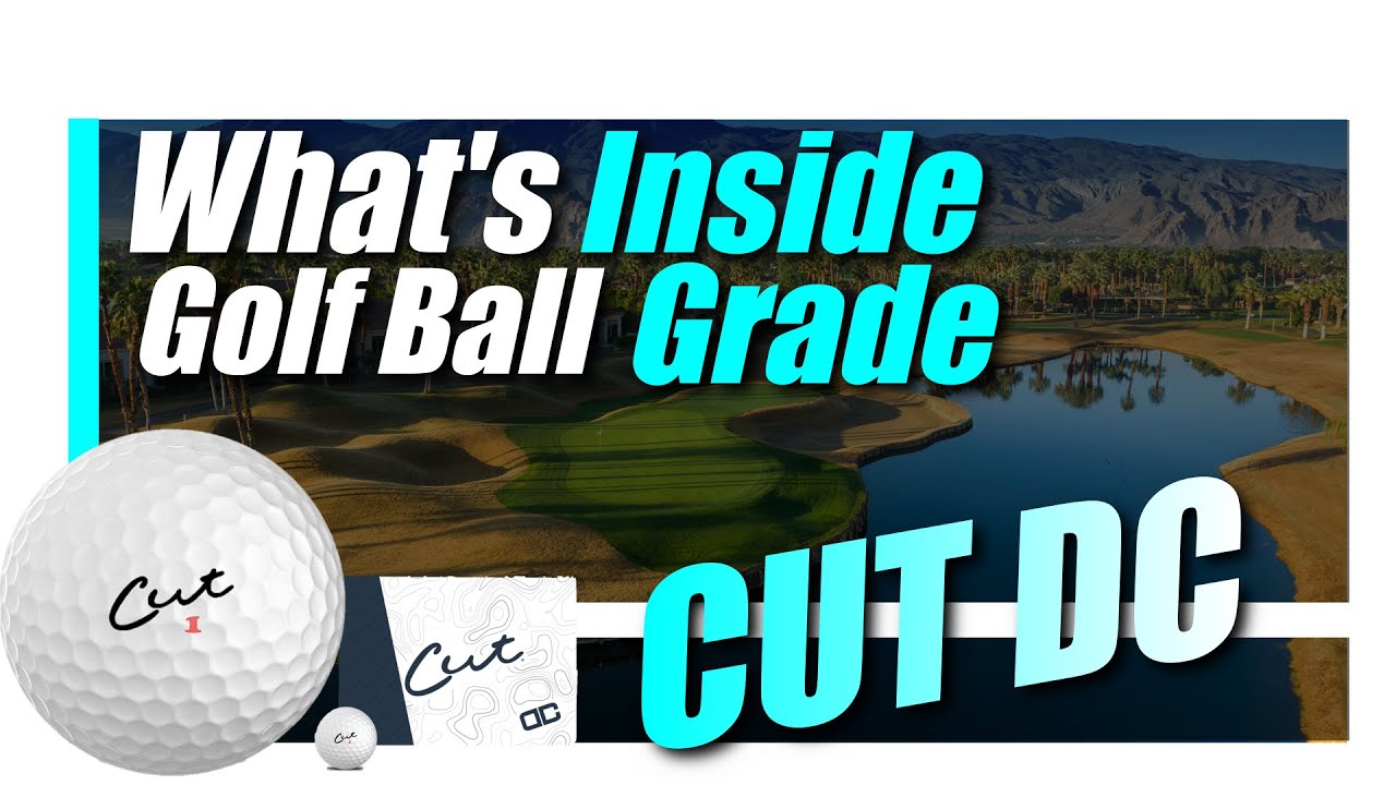 CUT DC Golf Ball WHAT'S INSIDE YouTube