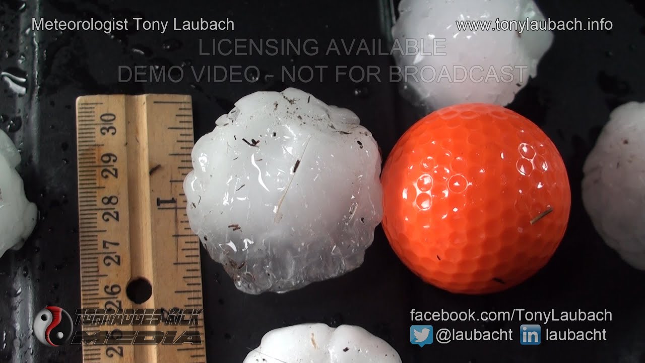 Tornado Warning During Massive Hail Storm 6/12/2016 Wheatland, WY